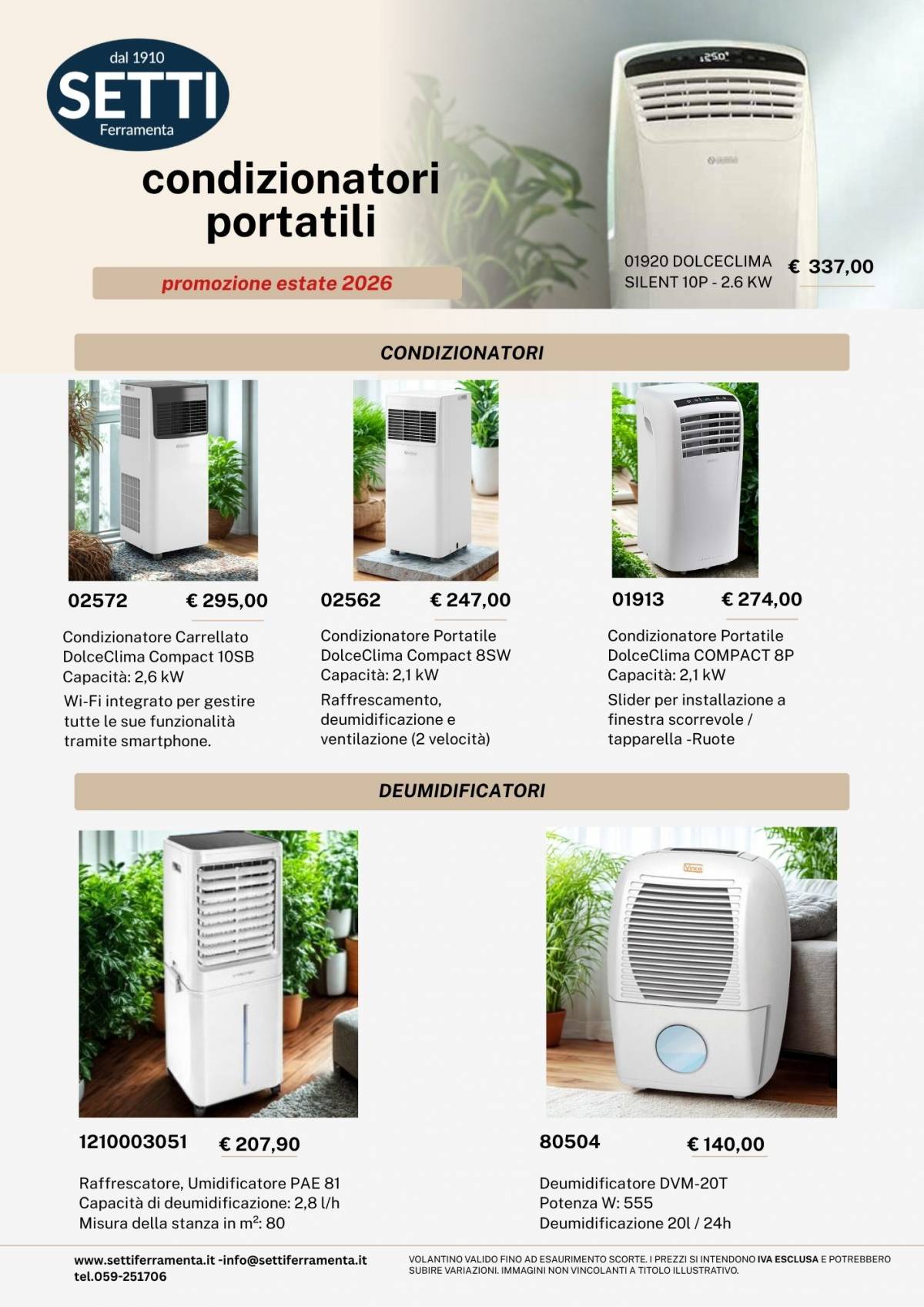 Codizionatori Portatili