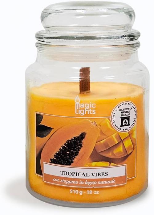 Candela profumata per ambiente Mango e Papaya