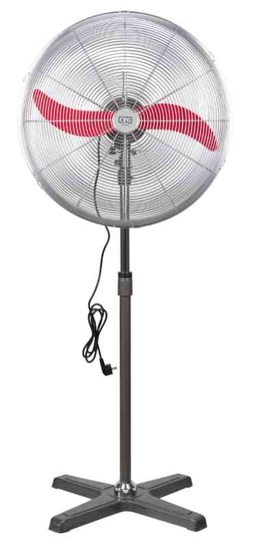 Ventilatore a Piantana Metallo 60 cm 2 Pale AVIATOR