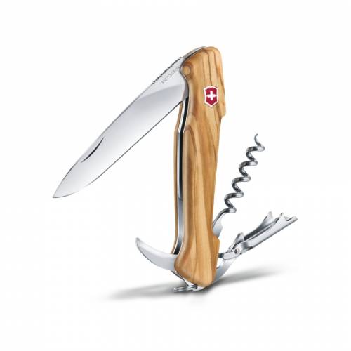 Multiuso WINE MASTER 130mm Legno di ULIVO con Bloccalama - Limited Edition Victorinox
