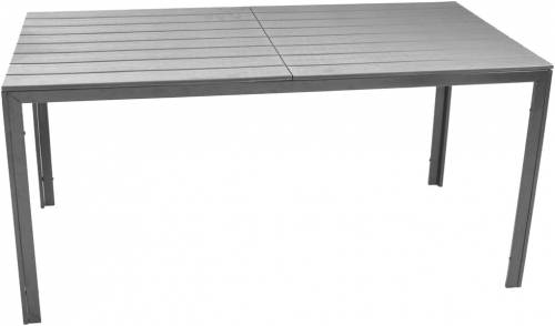 Tavolo Rettangolare Effetto Legno 156x78x74H cm