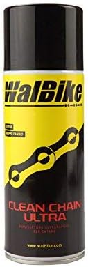 Clain Chain Ultra Spray 400 ml WalBike Pulitore Sgrassatore ultrarapido per Catene Bici