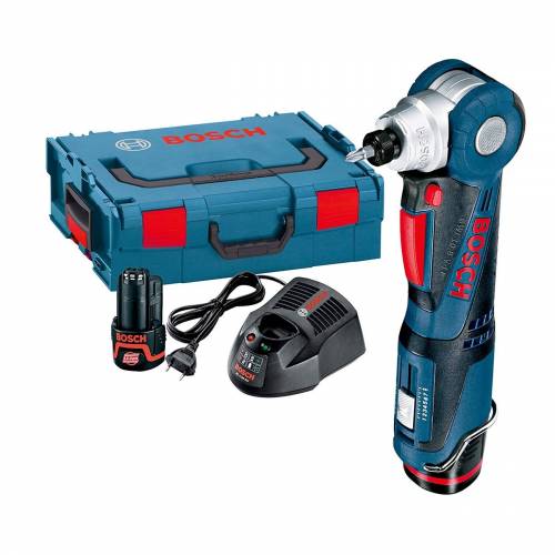 Trapano Avvitatore Angolare Bosch 2 Batt.10.8 Litio Con Batteria