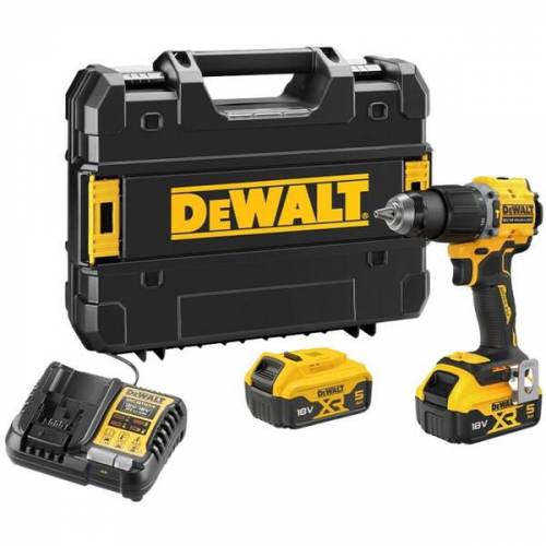 Trapano Avvitatore DeWalt 18V Percussione 2x5.0AH 74Nm XR