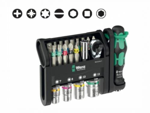 Kit inserti e Chiavi a Cricchetto zyclop mini Wera