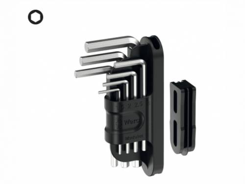 Serie Chiavi a Brugola 7pz con Connettore Wera