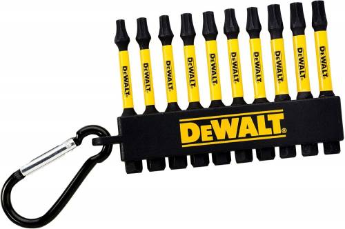 Set Avvitare DeWalt 10 Inserti Flex Torq 50mm PZ1/2/3