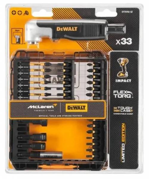 Set Avvitare DeWalt 33 pz McLaren